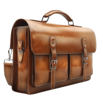 Leather Messenger Bag